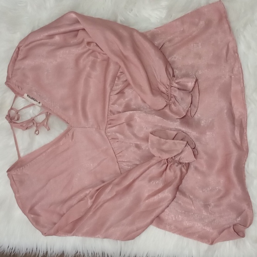 Savanna Jane Elegant Pink Women's Top Size L